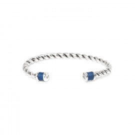 bracelet twist bleu S "Cuff" - Ori Tao