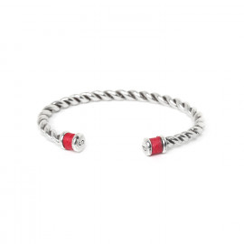 bracelet twist rouge S "Cuff" - Ori Tao