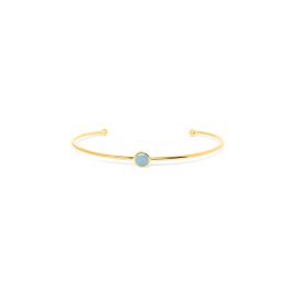 CONFETTIS bracelet jonc bleu - Olivolga Bijoux