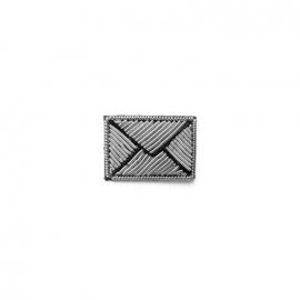 Brooch - Silver Letter (box S) - Macon & Lesquoy