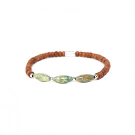 bracelet agate mousse "Ganador" - Nature Bijoux