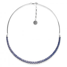 blue necklace "Boa" - Ori Tao