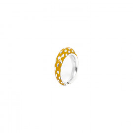 mustard adjustable ring "Boa" - Ori Tao
