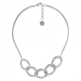 5 rings necklace "Squamata" - Ori Tao