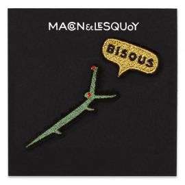 Écusson Croco mangeur de bisous autocollant - Macon & Lesquoy