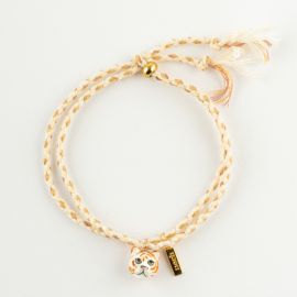 White tiger string bracelet - Nach