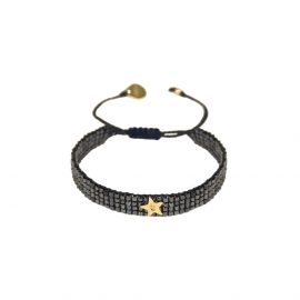 Bracelet ESTRELLITA bleu et doré S - Mishky