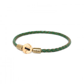 green bracelet "Link" - Nature Bijoux