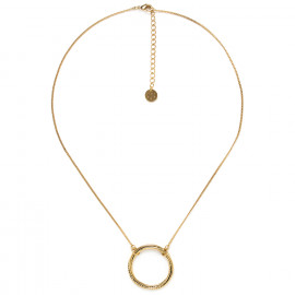 ring pendant necklace "Golden gate" - Ori Tao