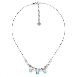3 dangles necklace (silver) "Palerme" - Ori Tao
