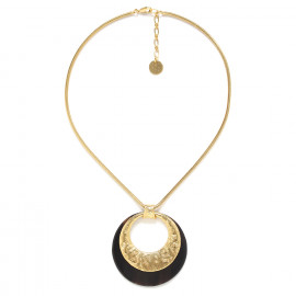 pendant necklace (golden) "Panthera" - Ori Tao