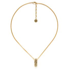 pendant necklace (golden) "Timing" - Ori Tao