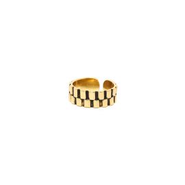 adjustable ring (golden) "Timing" - Ori Tao
