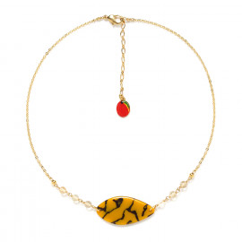 yellow necklace "Gaia" - Nature Bijoux