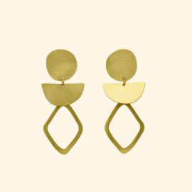 Cute golden earrings - RAS
