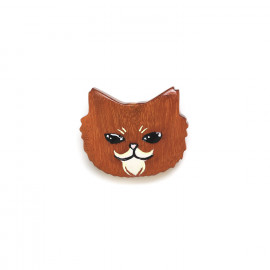 ginger cat brooch "Le chat" - Nature Bijoux