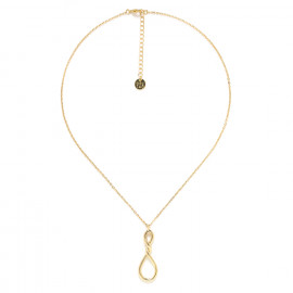 golden pendant necklace "Accostage" - Ori Tao