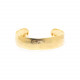 bracelet rigide doré à l'or fin "Manta" - Ori Tao