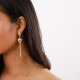 long post earrings with tassel "Castella" - Ori Tao