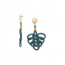 blue earrings "Bohol" - Nature Bijoux