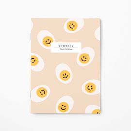 note book A5 Happy eggs - Tomas Gravereau