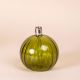Sphere oil lamp S striated Green olive - Bazardeluxe